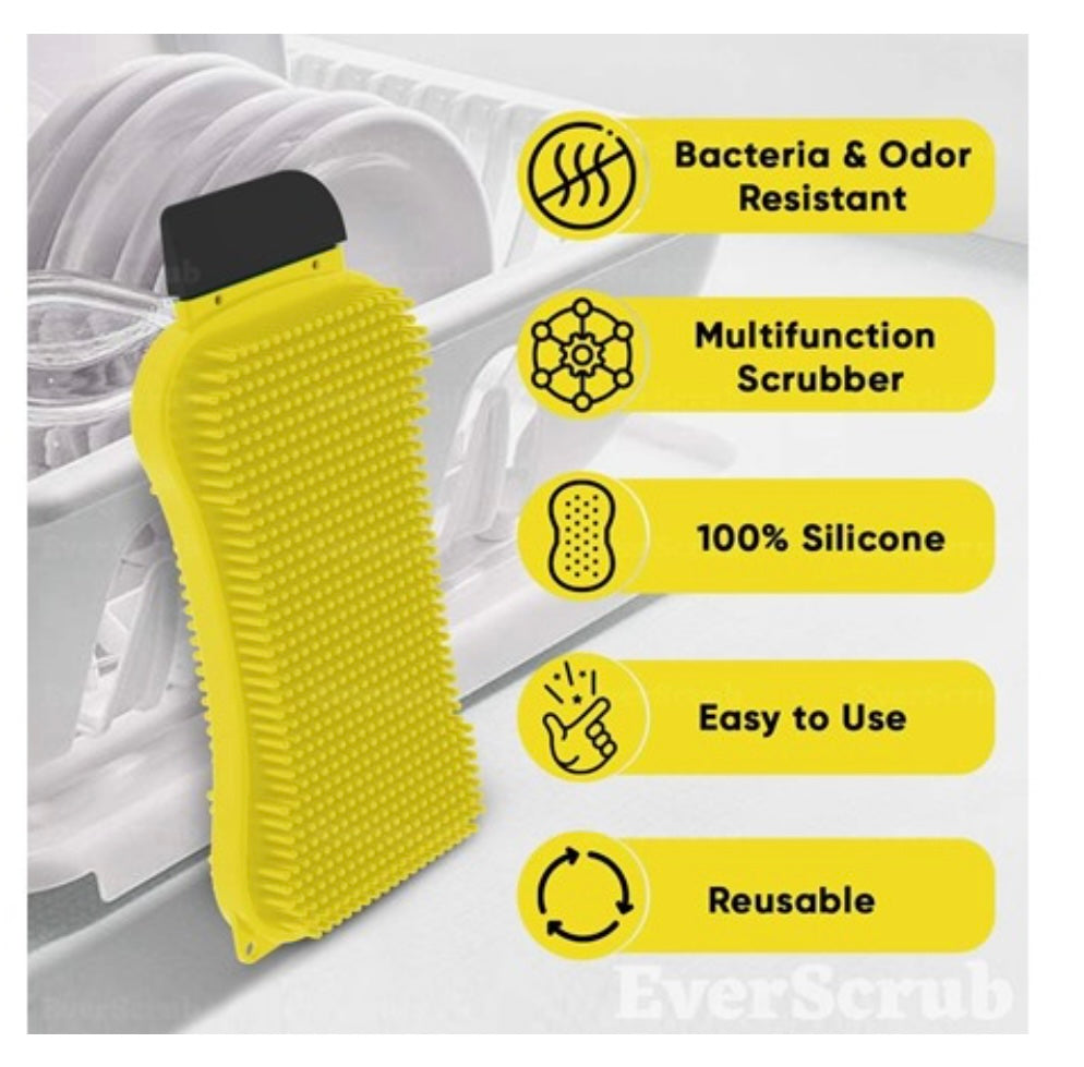 Everscrub Silicone Scrubbers Set of 2