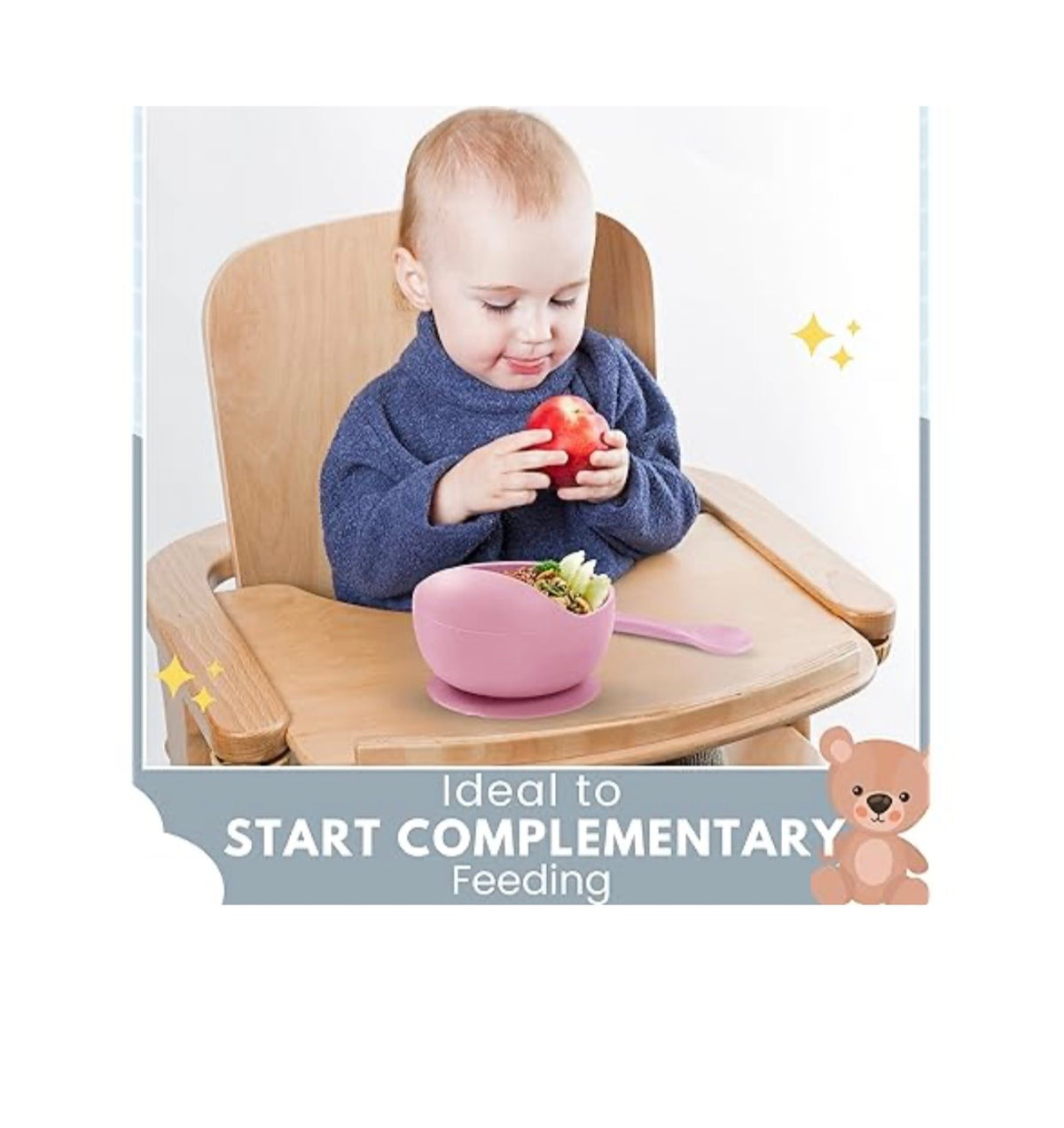 Baby Suction Bowl with Spoon