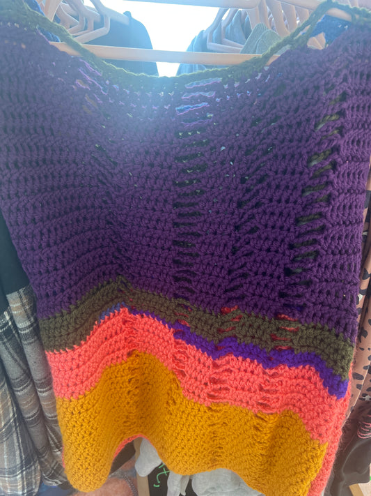 Artful knots practice run tank top