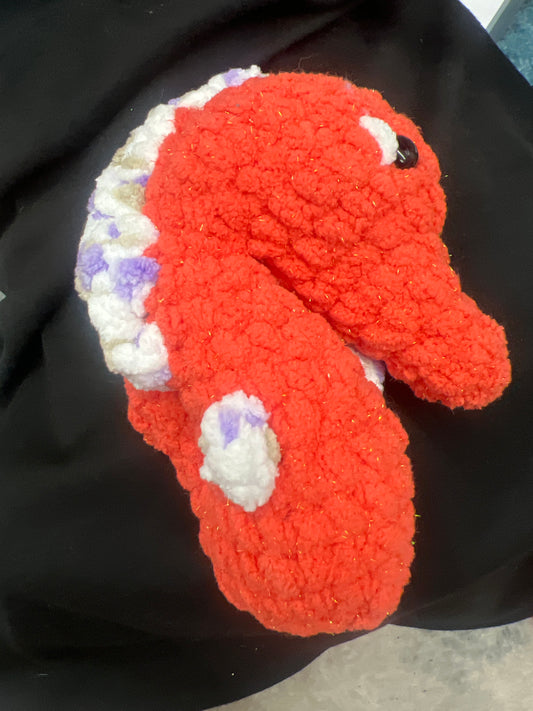 Artful knots seahorse