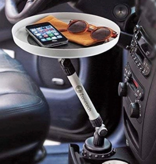 Zone tech TR0004 car cup holder swivel tray