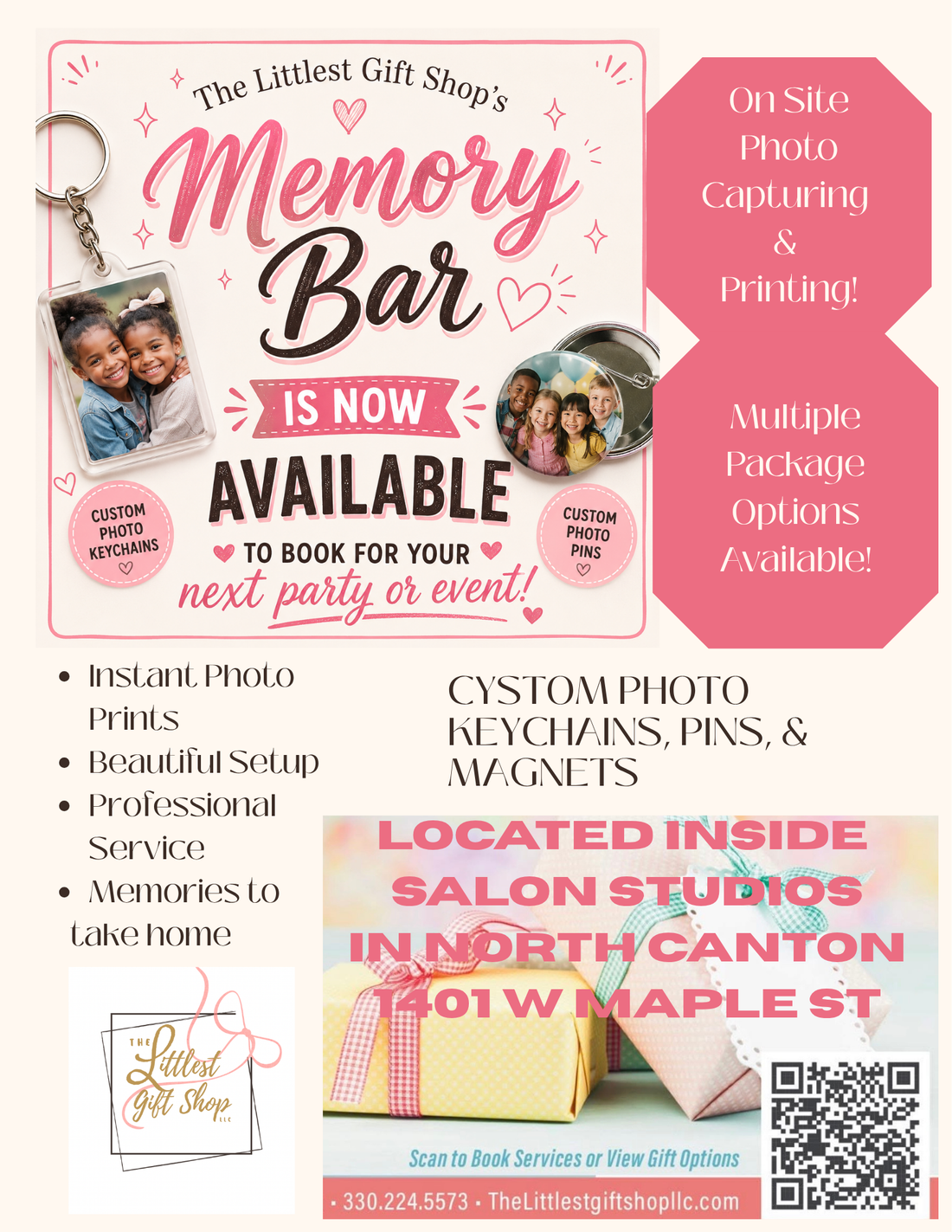 The Instant Memory Maker Bar: The Fall Favor your Guest will Actually Keep!