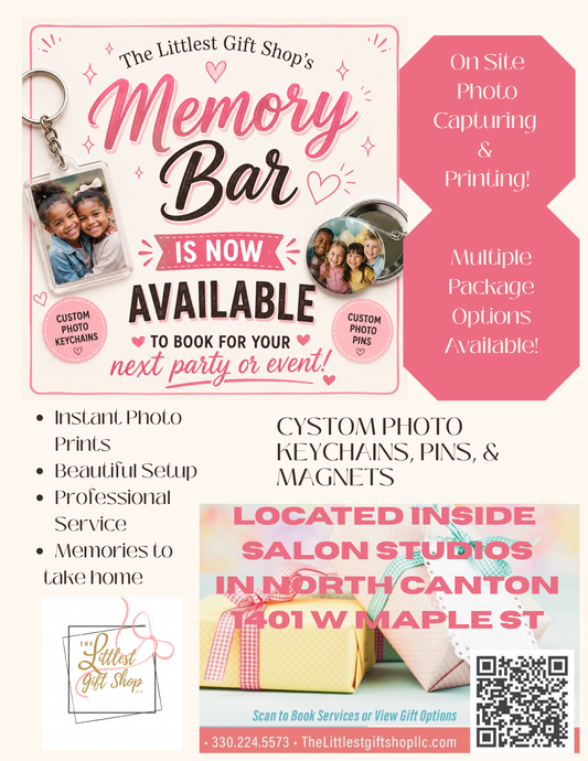 The Instant Memory Maker Bar: The Fall Favor your Guest will Actually Keep!