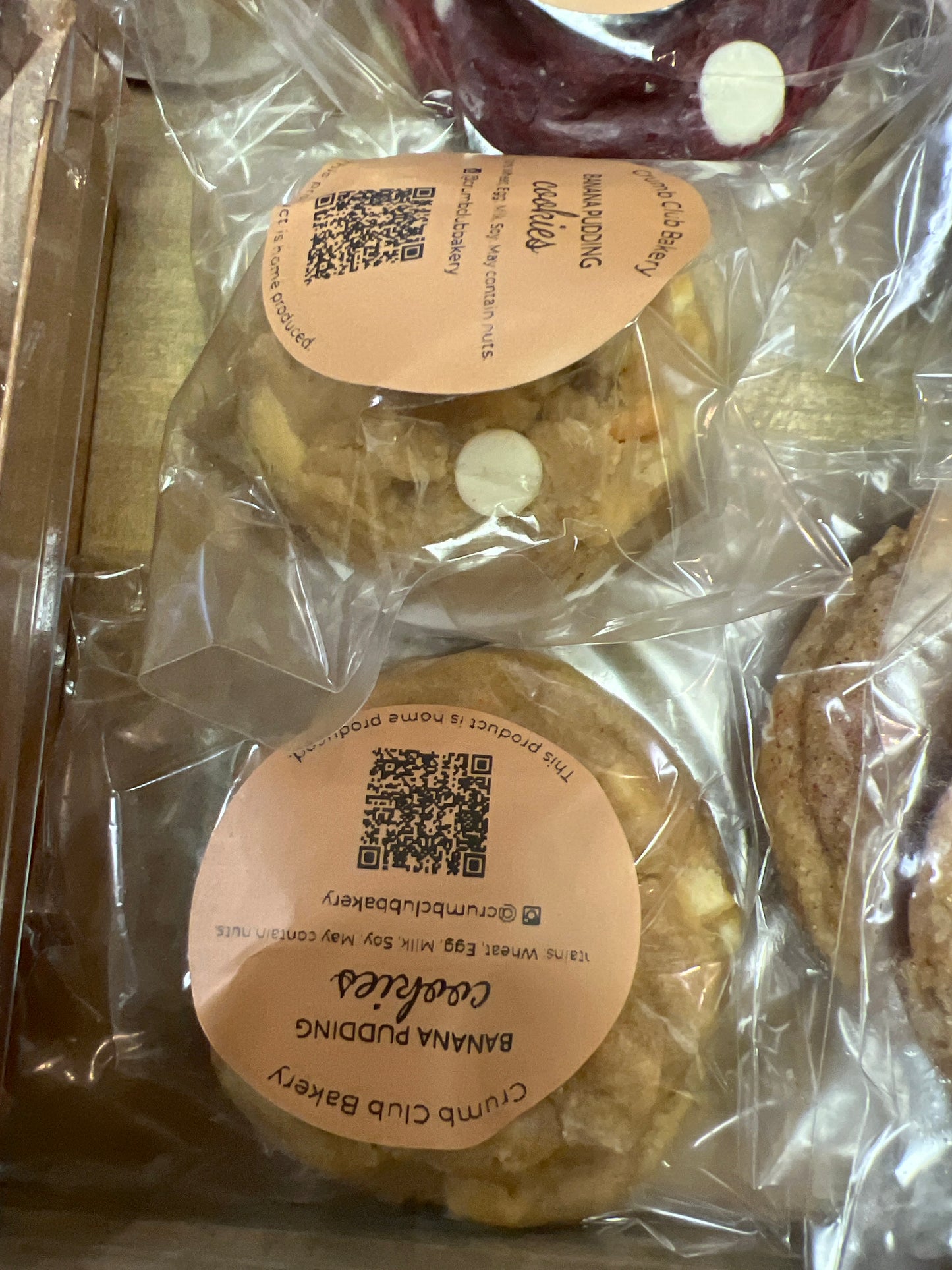 Crumb Club Bakery Banana Pudding Cookie