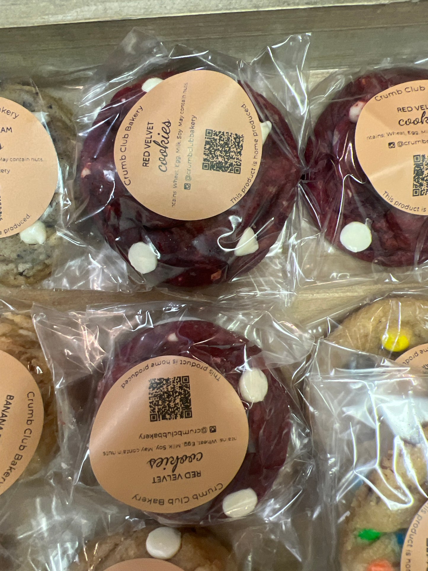 Crumb Club Bakery Red Velvet Cookie