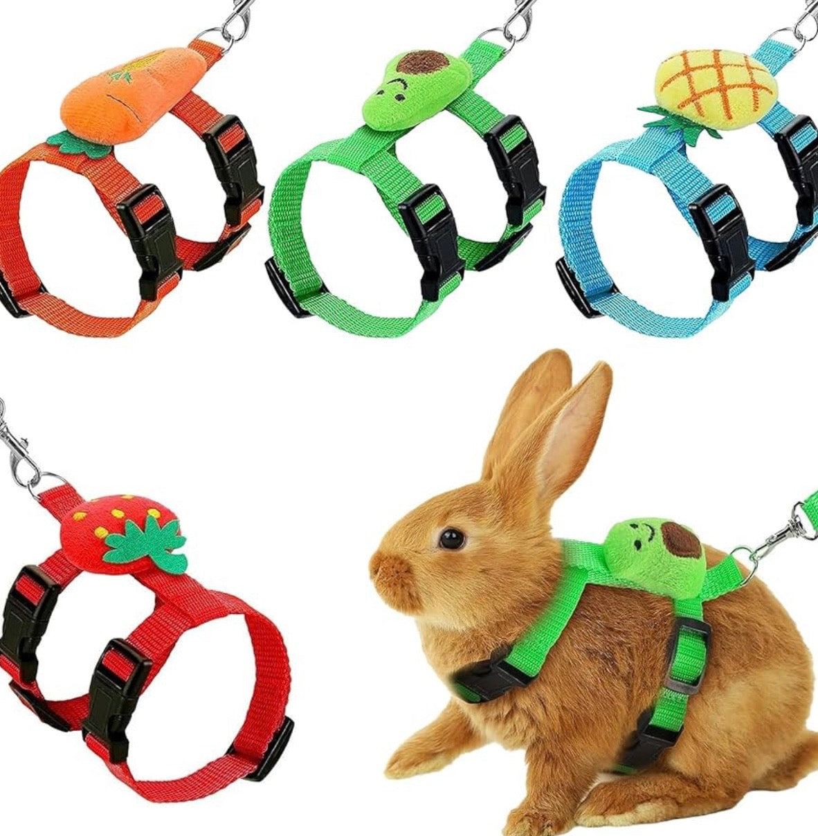 Adjustable Harness and Leash Set for Small Animal