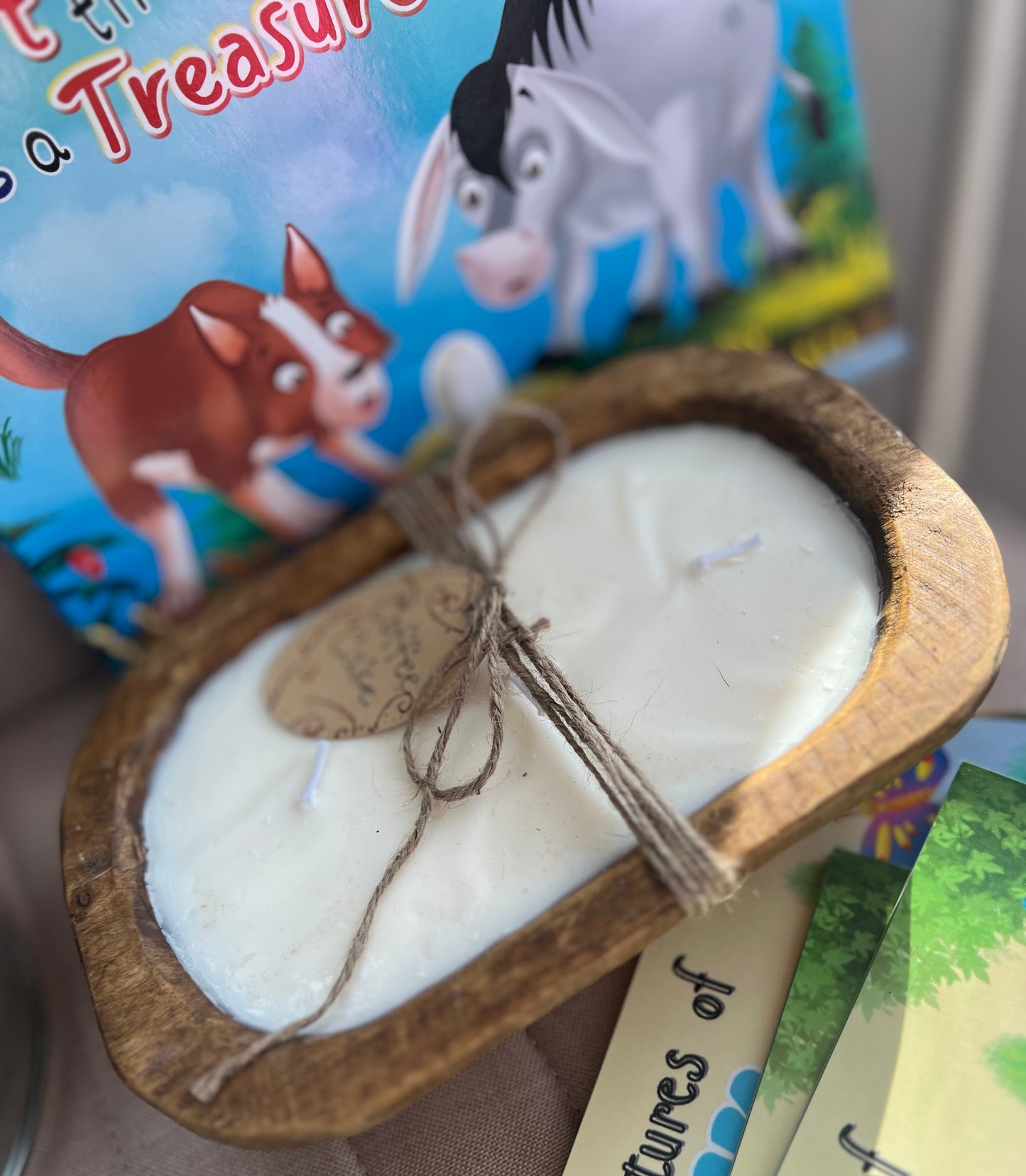 Dough bowl candles by Megan