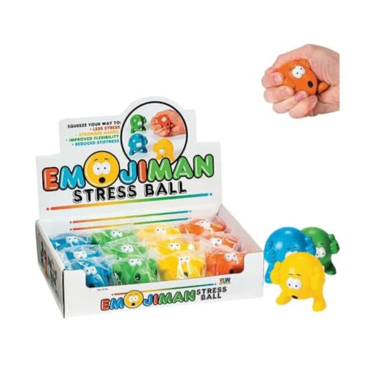 Fun Express Emoji Man Stress Balls