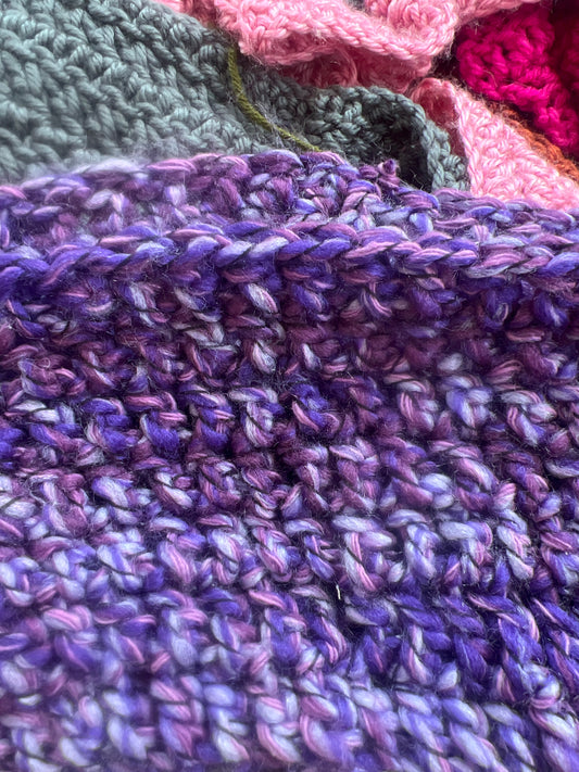 Artful knots scarf
