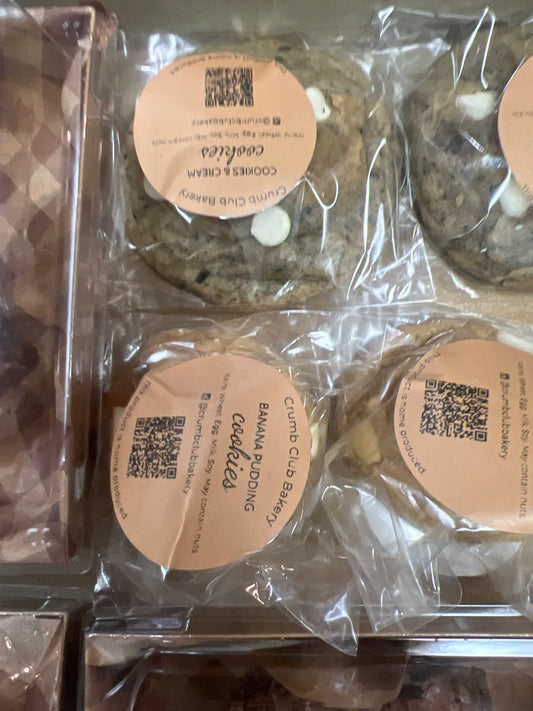Crumb Club Bakery Banana Pudding Cookie