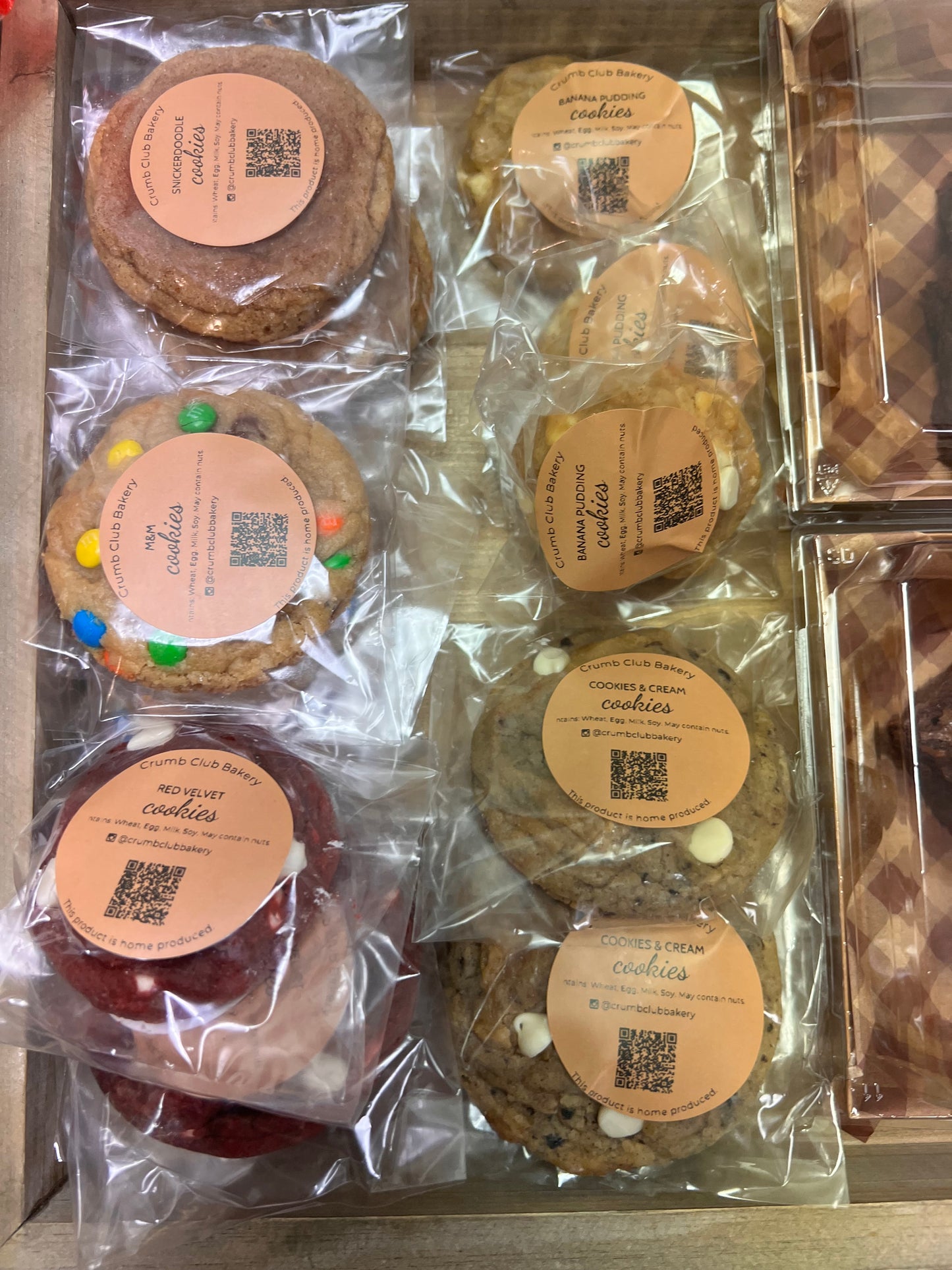 Crumb club bakery m and m cookie