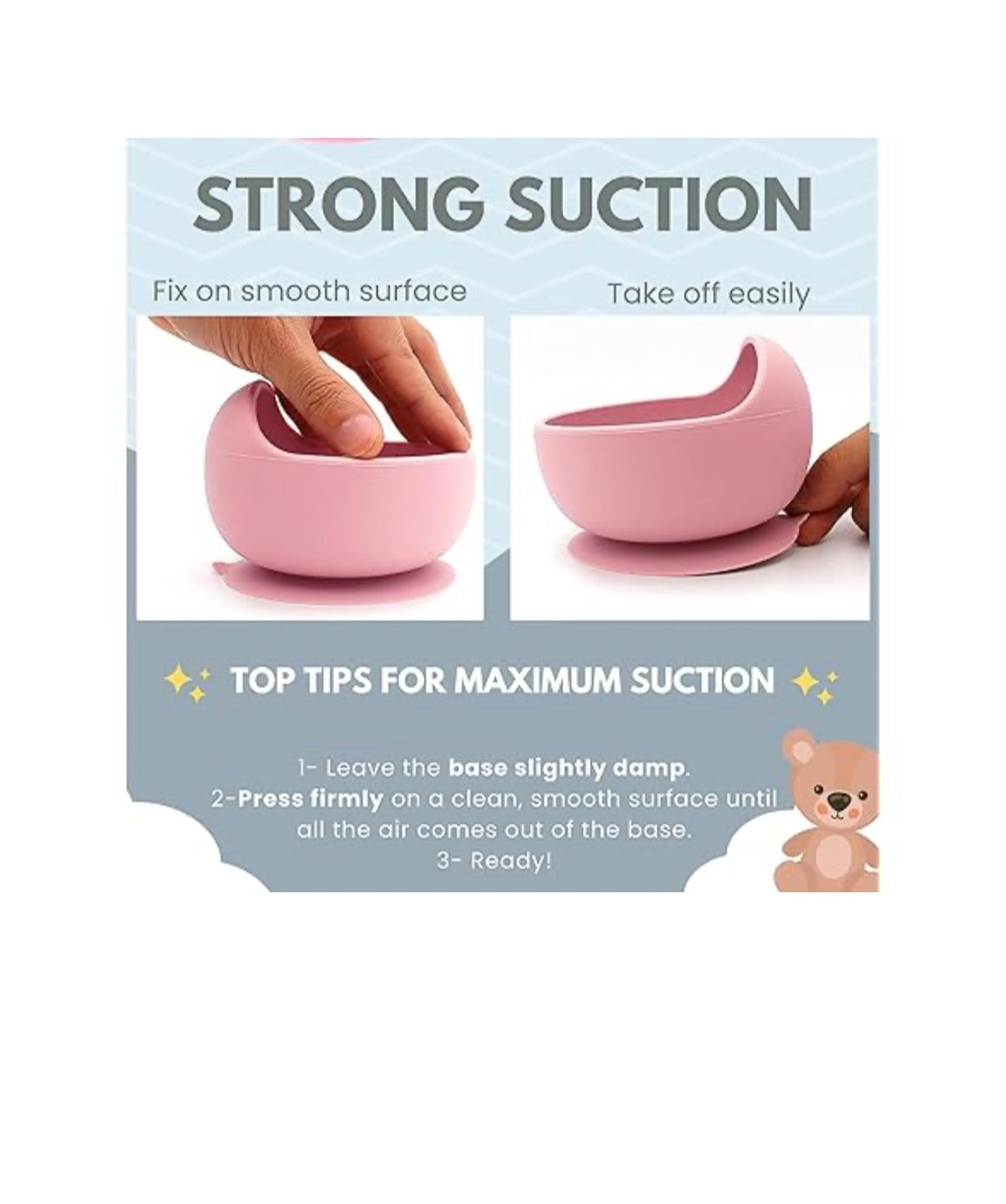 Baby Suction Bowl with Spoon