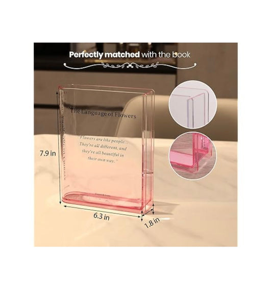 Acrylic Book Style Vase