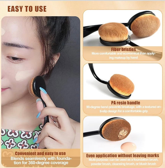 Oval Make Up Brush