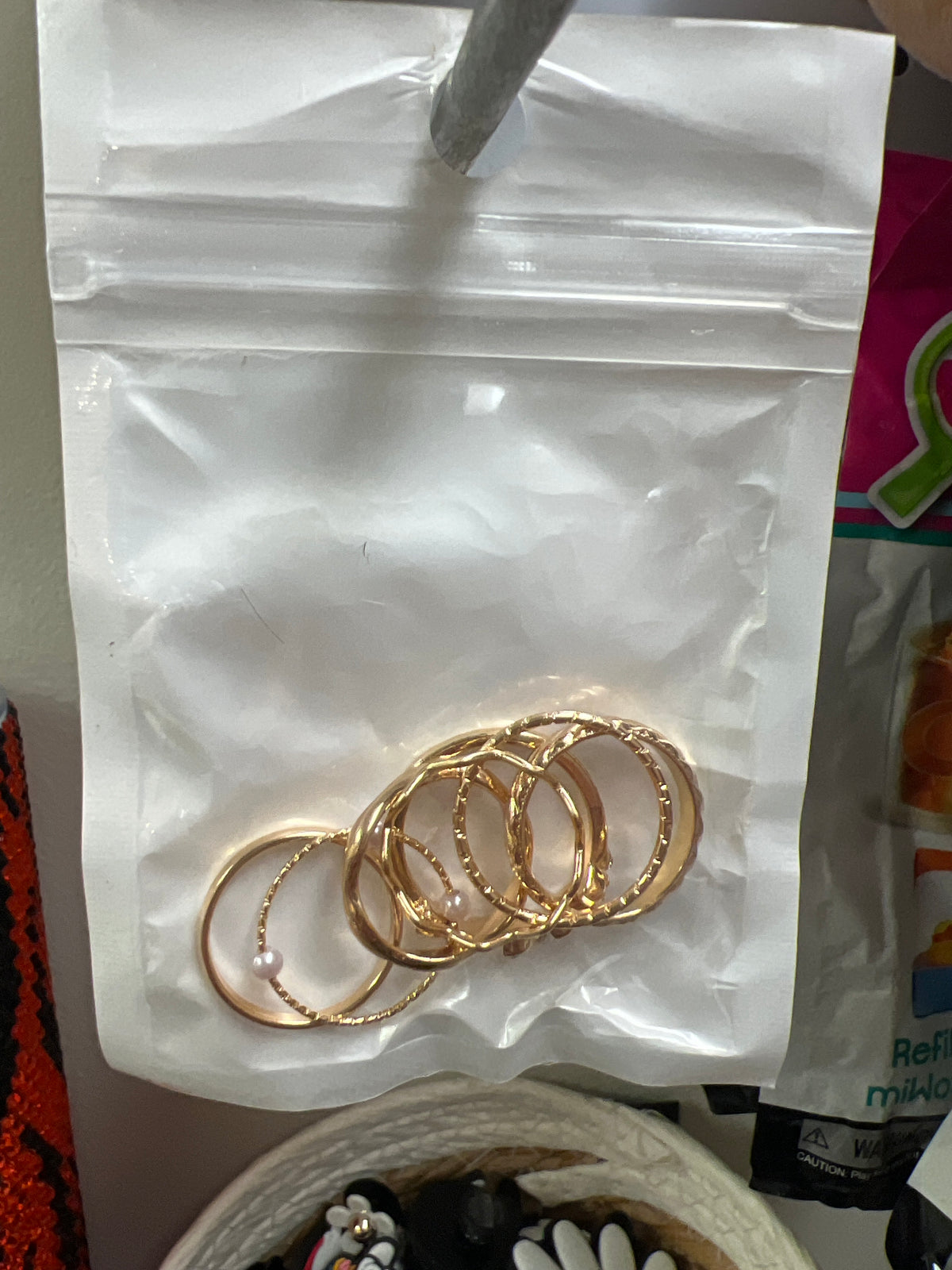 Gold Stackable Ring Set
