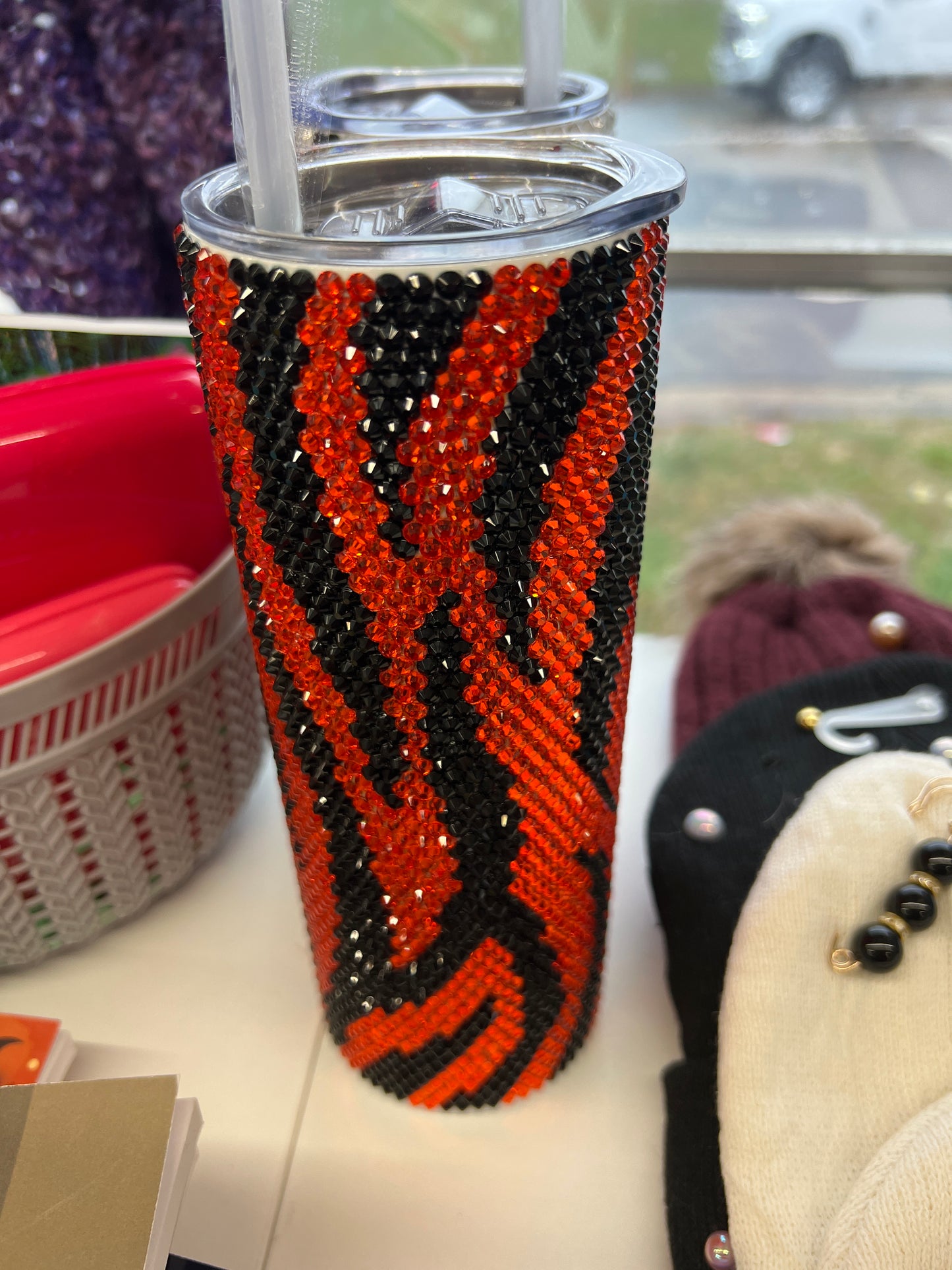 The Mo Effect Tiger Print Tumbler