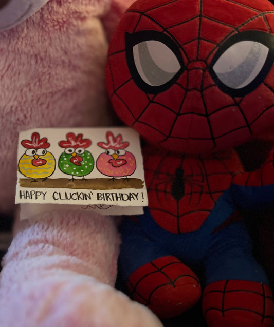 Watercolor wish greeting card